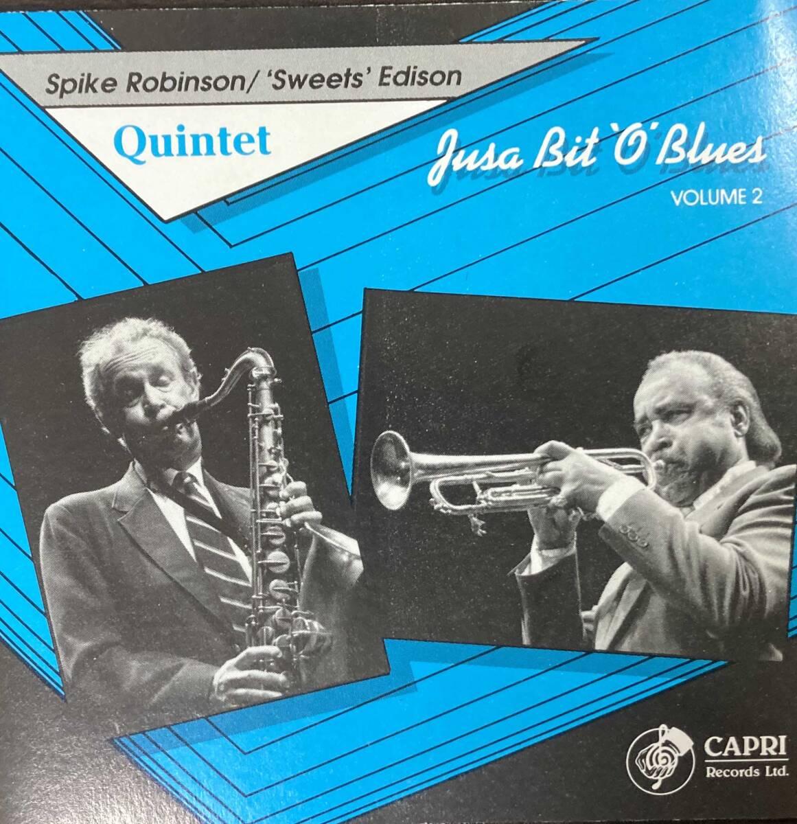  Spike Robinson Quintet & Harry 'Sweets' Edison / Jusa Bit 'O' Blues 中古CD　輸入盤_画像1