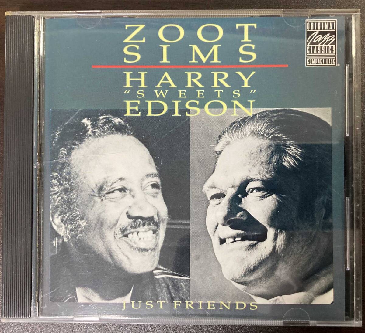 Zoot Sims & Harry 'Sweets' Edison / Just Friends中古CD　輸入盤_画像2