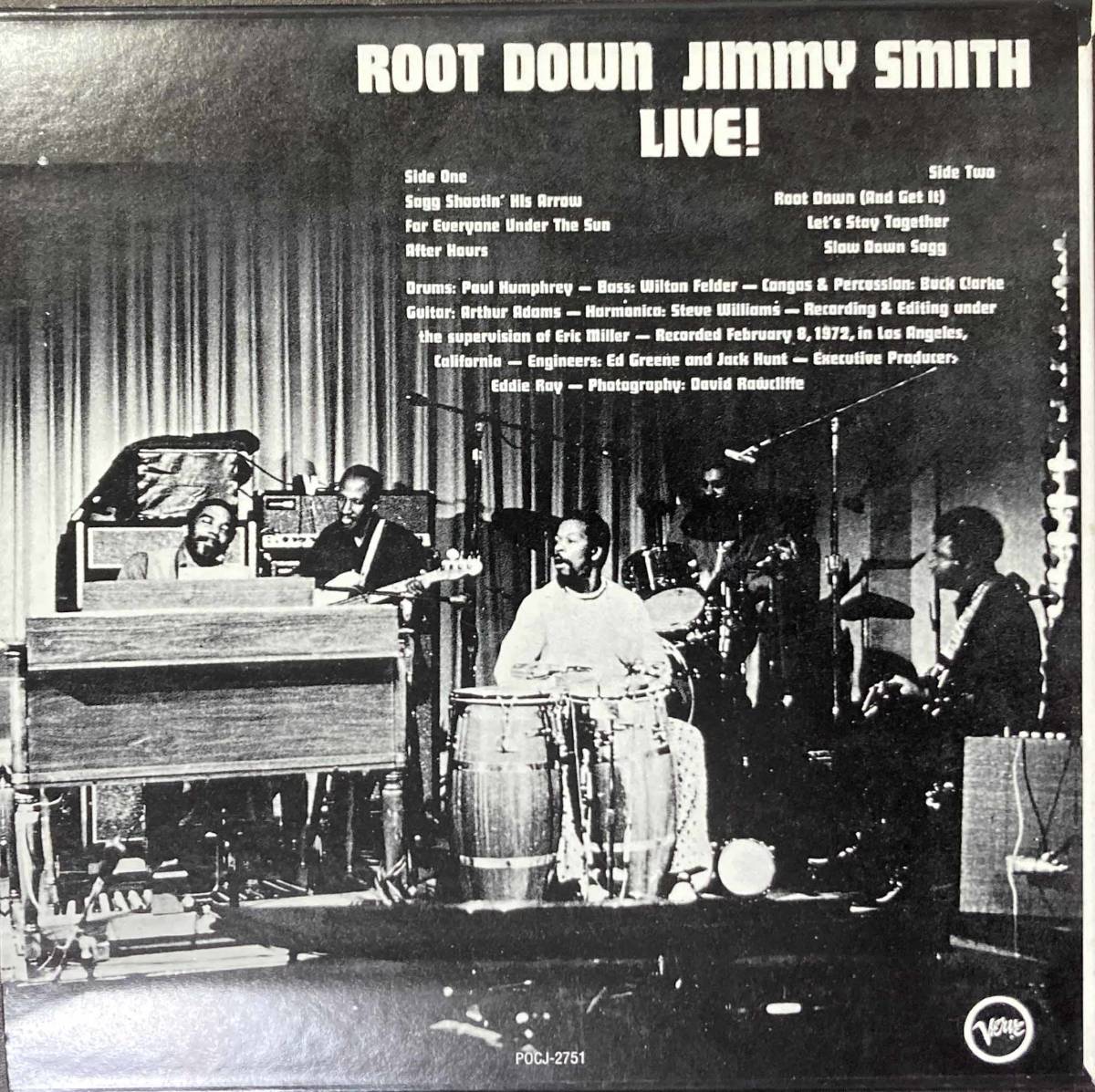 Jimmy Smith / Root Down 中古CD　国内盤　帯付き　紙ジャケ_画像2