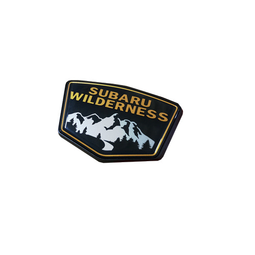 スバル フォレスター WILDERNESS SK系 2018-2024年式に適合 リアエンブレム US SUBARU 正規品_画像3
