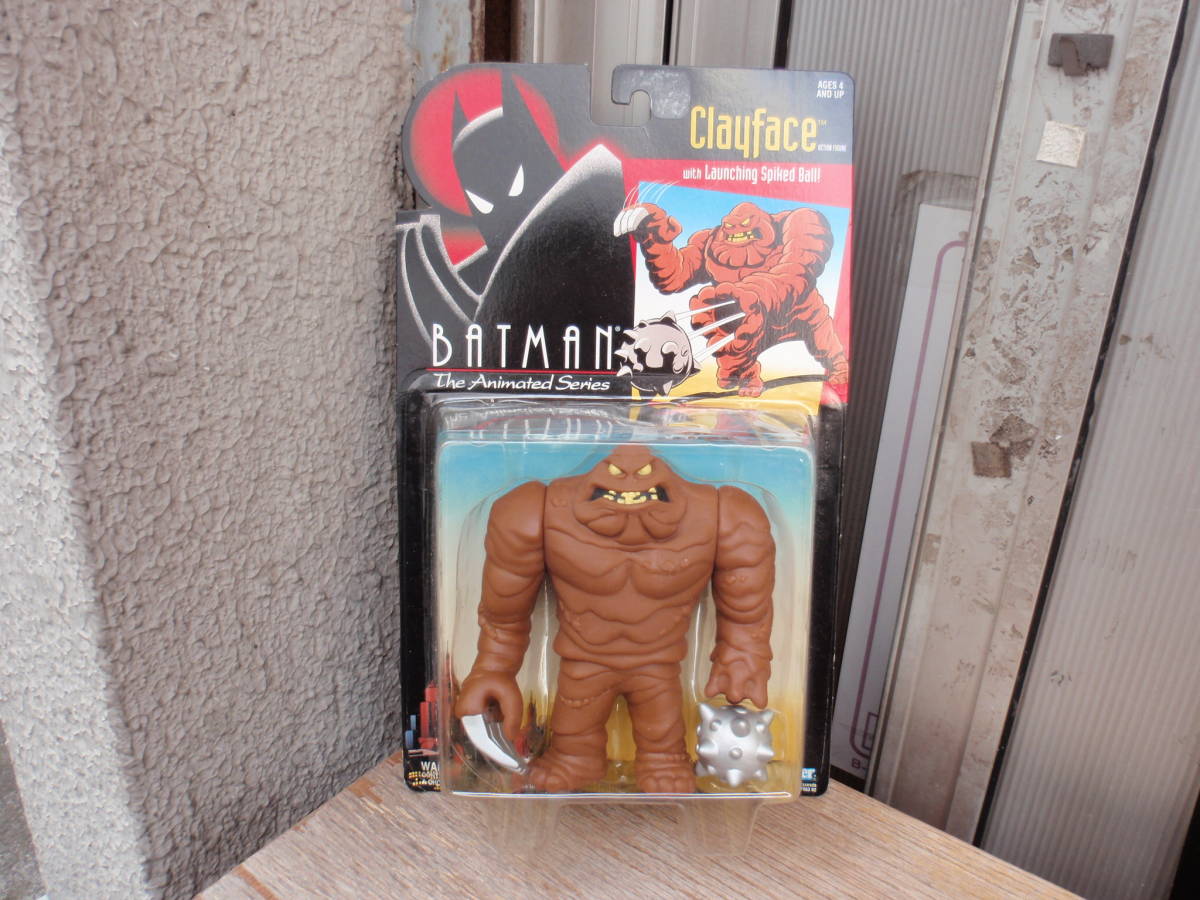 未開封！ケナー製　バットマン　アニメイテッドシリーズ　フィギュア　CLAYFACE（クレイフェイス）_画像1