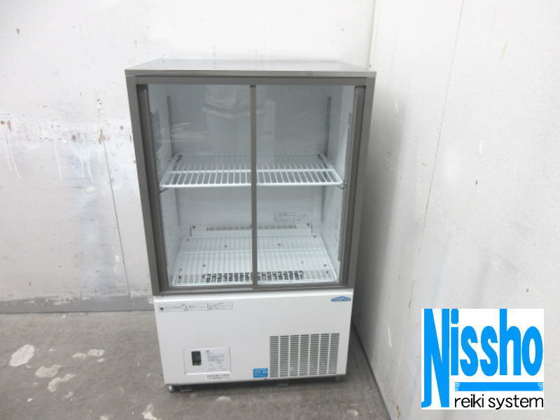 ■テンポス冷蔵ショーケース・TBCR-645S・20年製・100V・W630×D450ｍｍ・中古・厨房専門店!!（4i216c）_画像2