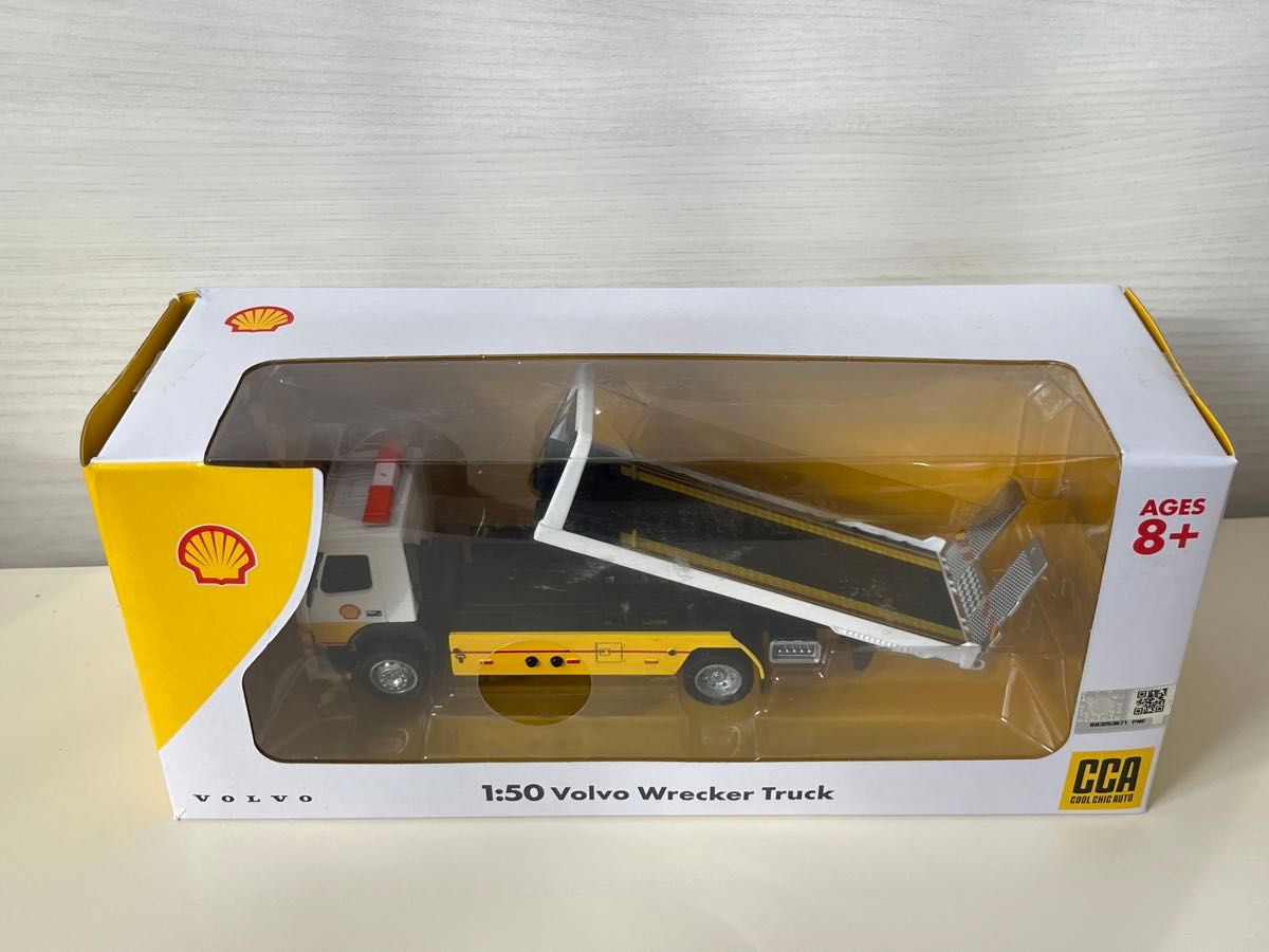 《箱付新品》1:50 VOLVO 搬送車 ミニカー