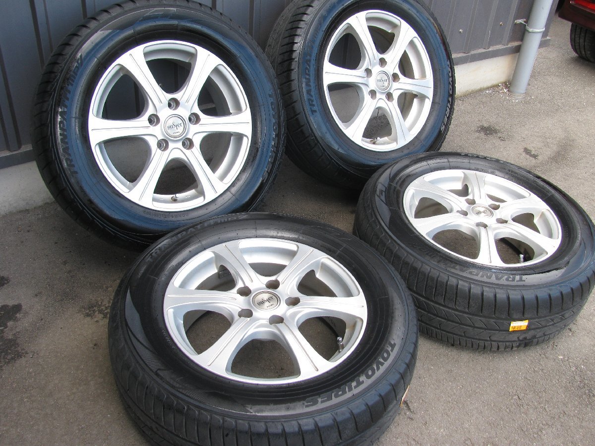 [107657-G]TOYO トランパス TRANPATH ｍｐ7 215/65R16 2022年製造 BUSTER 6.5J 16インチホイール 114.3-5H +50 CH-R エルグランド他の画像2