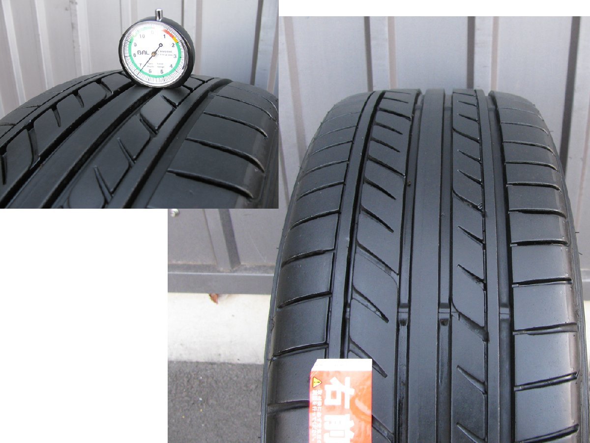 [107683-F]ヨコハマ KR-X 16インチホイール PCD108 4H +25 2020年製 グッドイヤー 205/50R16 シトロエン プジョー 他_画像8