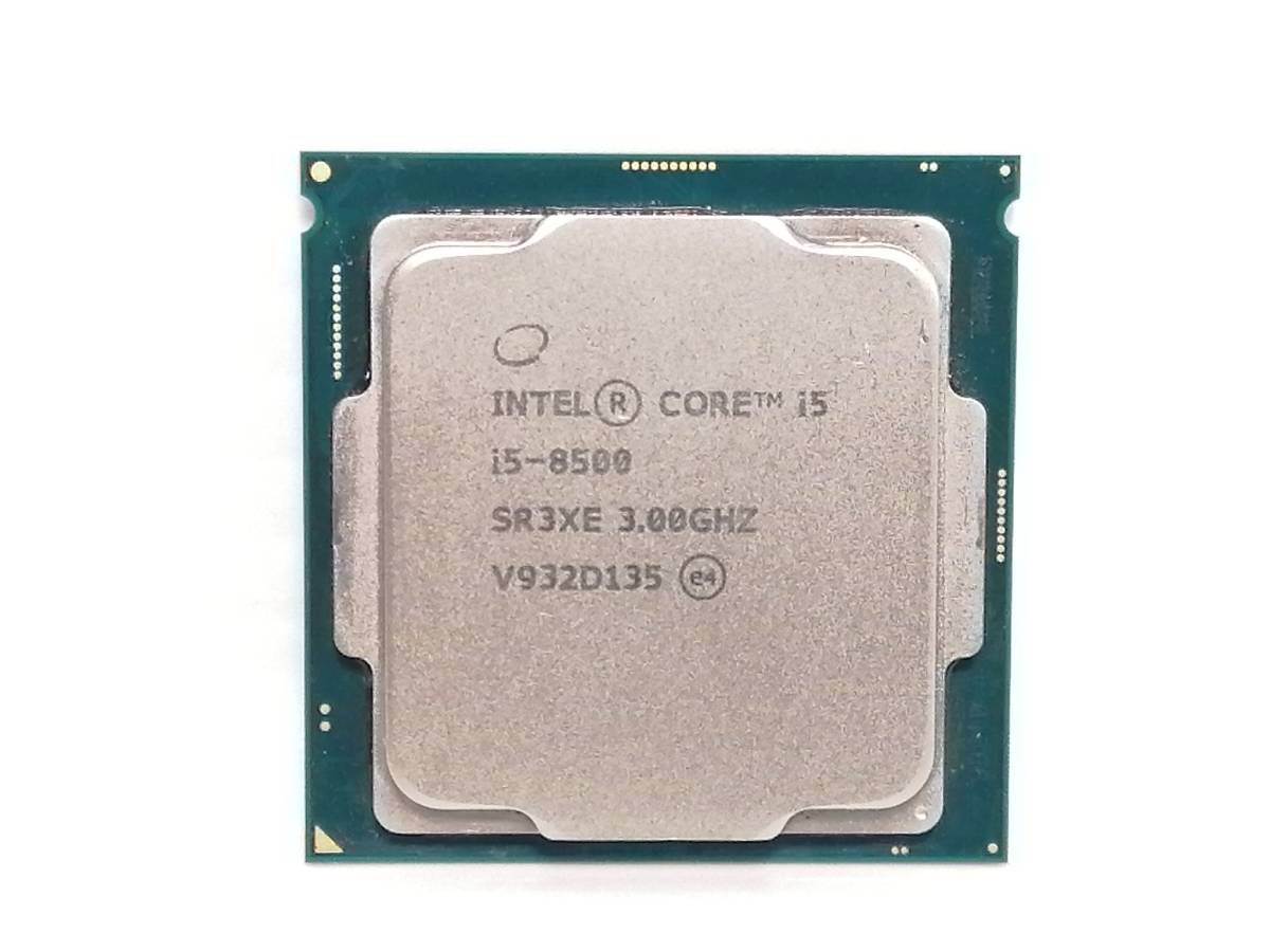 H230◇◆中古 intel Core i5-8500 CPU_画像1