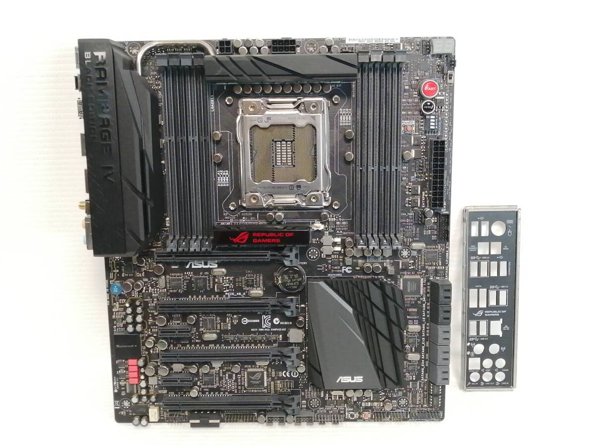 H250◇◆中古 ASUS RAMPAGE IV BLACK EDITION マザーボード LGA2011_画像1