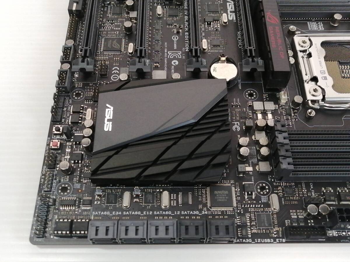 H250◇◆中古 ASUS RAMPAGE IV BLACK EDITION マザーボード LGA2011_画像5