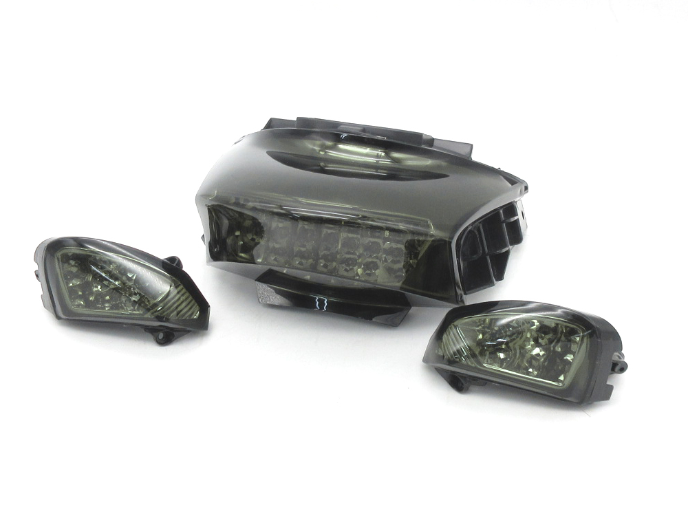 新品 LEDテールランプ＋ウインカー スモークレンズ SM ◆ ホンダ PCX125 PCX150 / HONDA JF28 KF12の画像2