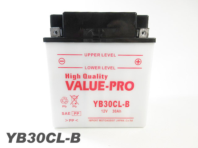 YB30CL-B ジョット用バッテリー ValuePro / 互換 SEADOO 950cc～4stモデル / WAKE155 WAKE215 / 1500cc GTX 4-TEC RXP