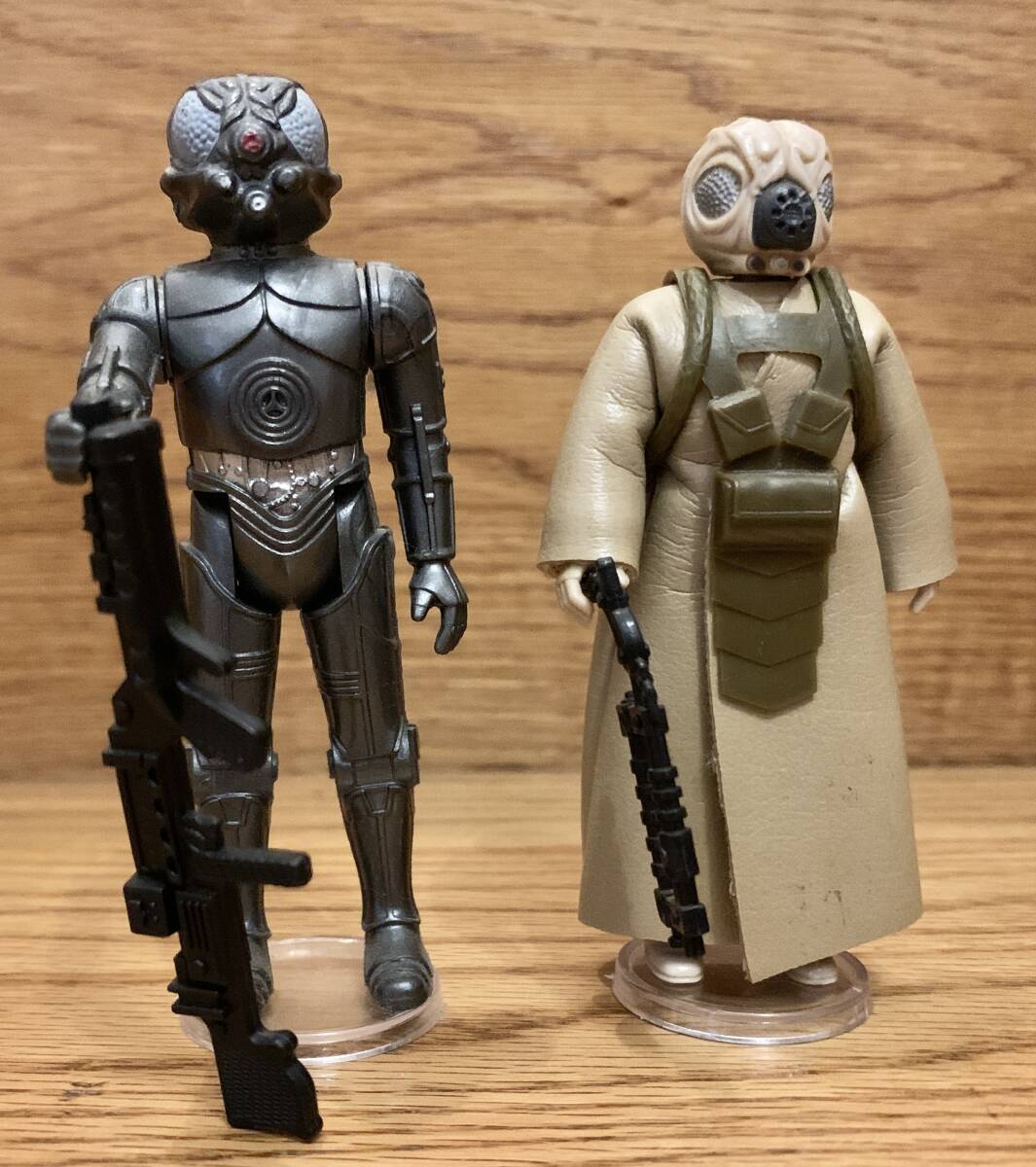 送料無料 オールドケナー STAR WARS ボバ・フェット IG-88 ザッカス 4-LOM ボスク 賞金稼ぎ6体 OLD KENNER BOBA FETT オリジナル武器の画像4