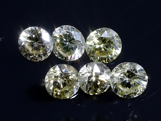 【HA0180】天然ダイヤモンド　6石セット　0.27ct _画像1