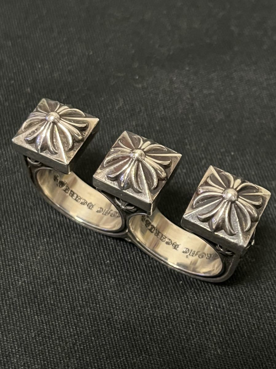 正規品 クロムハーツ BRSS KNCKLS ブラスナックル シルバー925 正規品 クロムハーツ BRSS KNCKLS ブラスナックル シルバー925