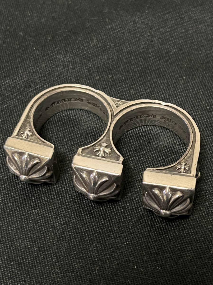 正規品 クロムハーツ BRSS KNCKLS ブラスナックル シルバー925 正規品 クロムハーツ BRSS KNCKLS ブラスナックル シルバー925
