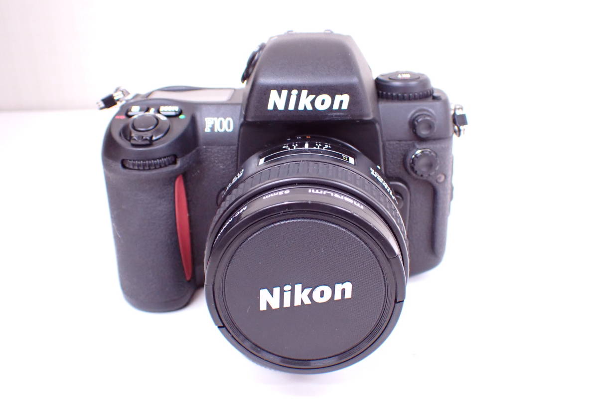 1円~ Nikon ニコン フィルムカメラ F100 レンズ AF NIKKOR 85mm 1:18 D セット 一眼レフ G01078T_画像1