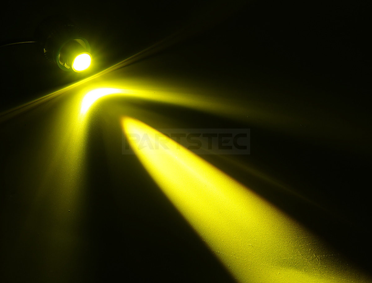 LED フォグランプ バルブ 2個 ホワイト イエロー 2色切替 6500K 6000lm H8 H11 H16 レーザービーム 発光 セレナ C26 C27 / 147-122x2_画像10