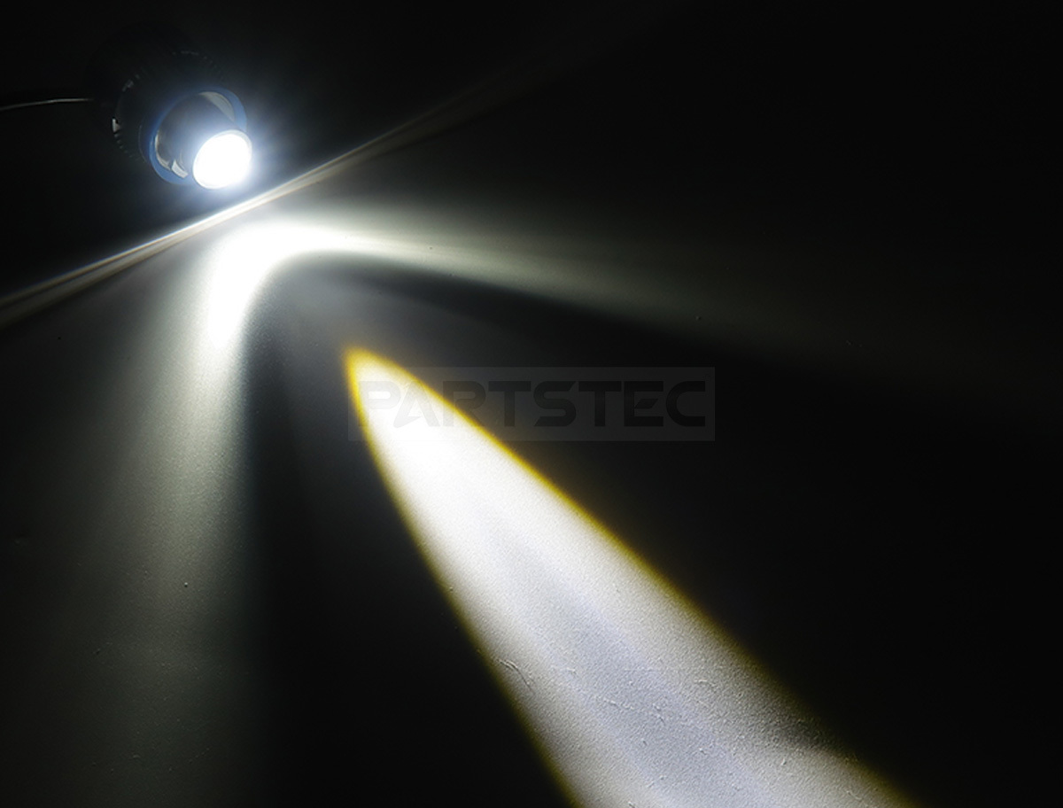 LED フォグランプ バルブ ホワイト イエロー 2色切替 6500K 6000lm H8 H11 H16 レーザービーム 発光 エブリイ DA17V DA17W / 147-122x2_画像9