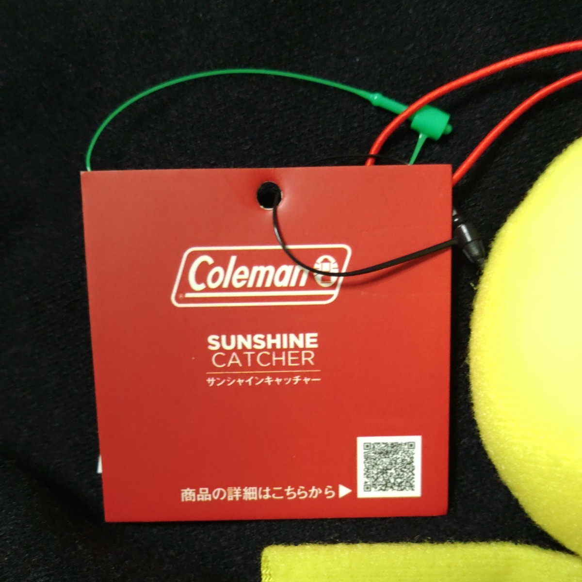 Coleman コールマン SUNSHINE CATCHER  てるてる坊主 キャンプ 晴天祈願のてるてる坊主 バッグやテントにつけてかわいい目印に の画像2