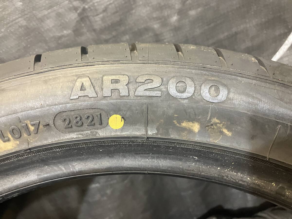 極上品 イボ付き リンロン 215/45R18 AR200 2本セット 中古タイヤ 2021年製 215/45-18_画像6