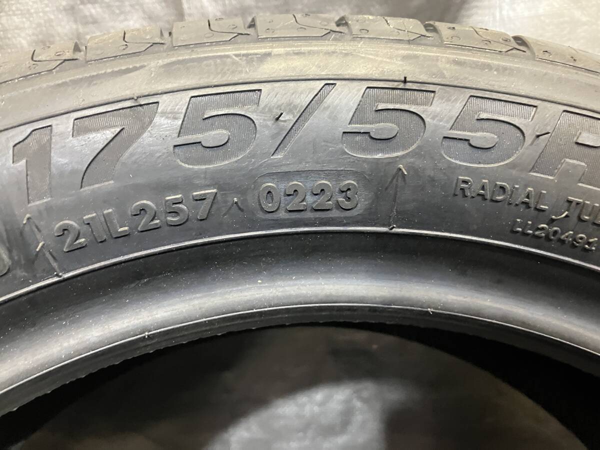 スペアに リンロン 175/55R15 COMFORT MASTER 1本のみ 2023年製 175/55-15_画像6