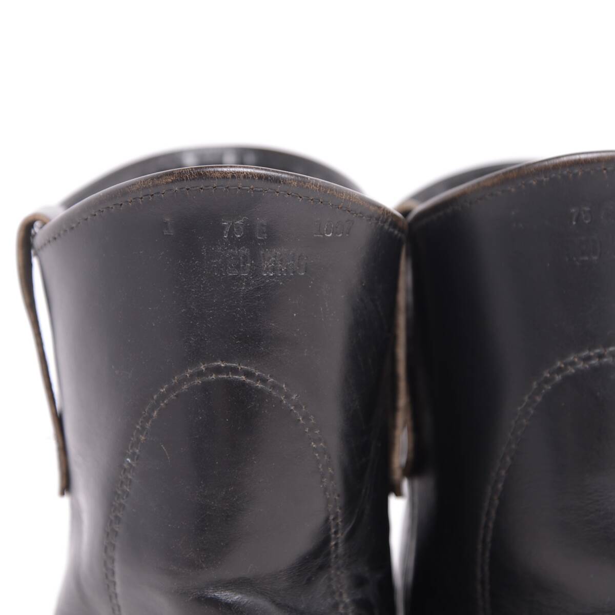 茶芯 97年製】レッドウィング #8169 size7 5E ペコスブーツ 黒 茶芯 97年製】レッドウィング #8169 size7 5E ペコスブーツ 黒