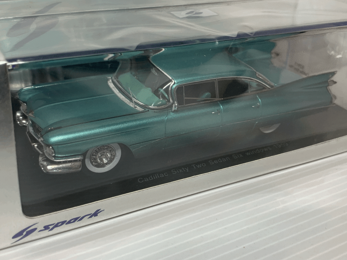 Spark 1:43 Cadillac Sixty Two Sedan Six windows 1959 (1)_画像6