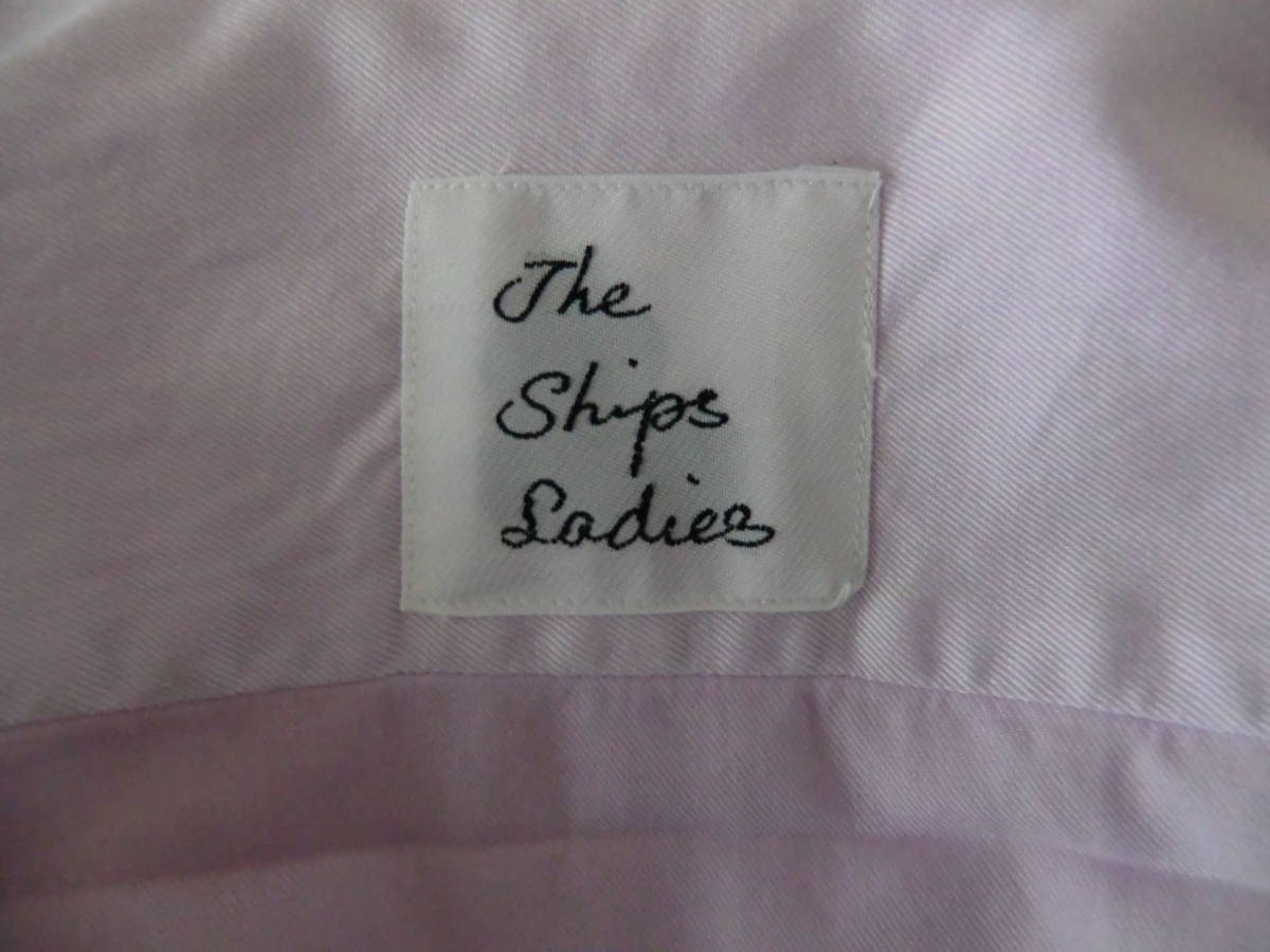 SHIPS　シップス　レディース　ブラウス　フリー　トップス　長袖　女性用　ピンク　桜色　丸襟　かわいい　_画像5