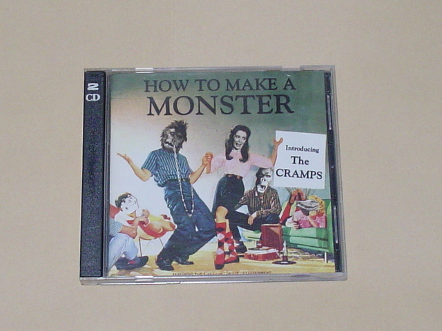 GARAGE PUNK：THE CRAMPS / HOW TO MAKE A MONSTER(美品,2CD,LUX INTERIOR,POISON IVY,IGGY POP,RAMONES,The Rhythm Shakers）_画像1