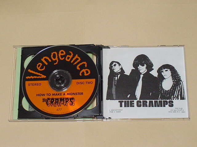 GARAGE PUNK：THE CRAMPS / HOW TO MAKE A MONSTER(美品,2CD,LUX INTERIOR,POISON IVY,IGGY POP,RAMONES,The Rhythm Shakers）_画像4