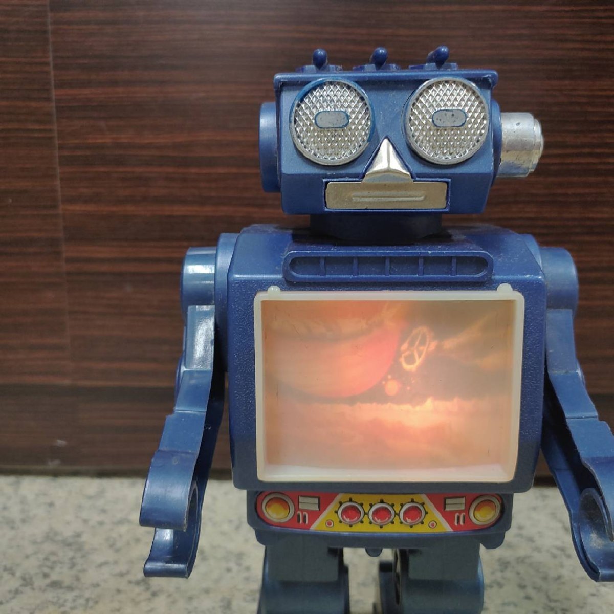 当時物 堀川玩具 スペースコマンド ビデオロボット テレビロボット Made in JAPAN 日本製 ホリカワ ビンテージ 昭和レトロ ジャンクの画像1