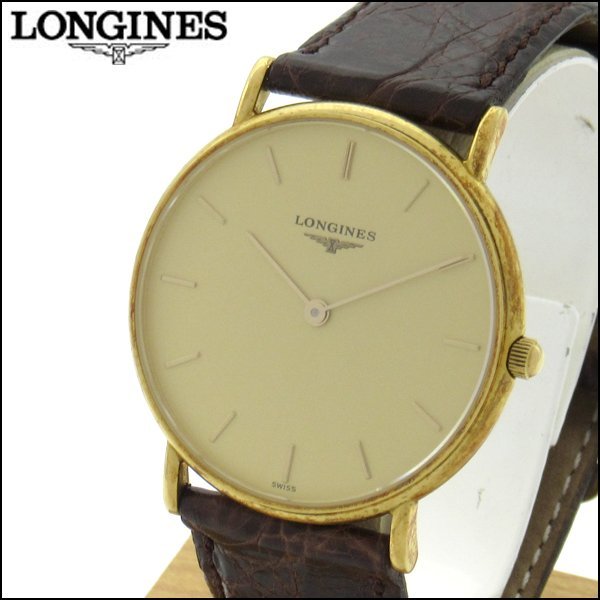 ★決算特価商品★ TS 総 750 18K 6 989 L7 メンズ腕時計 金無垢 LONGINES/ロンジン その他