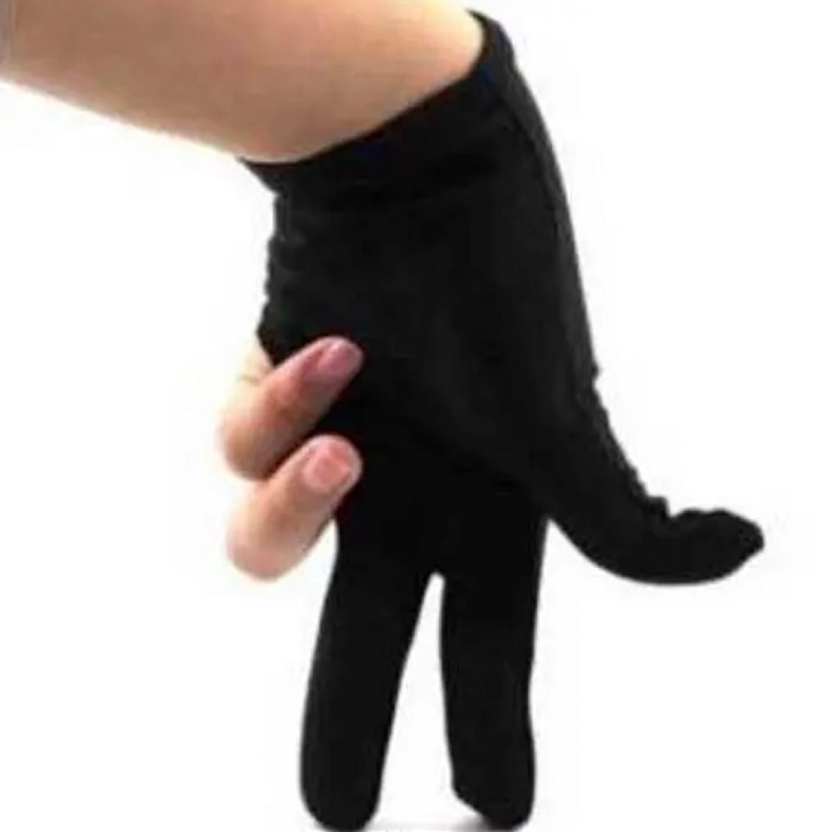 【新品】 ビリヤード 手袋 2枚組 グローブ 左右兼用 三本指