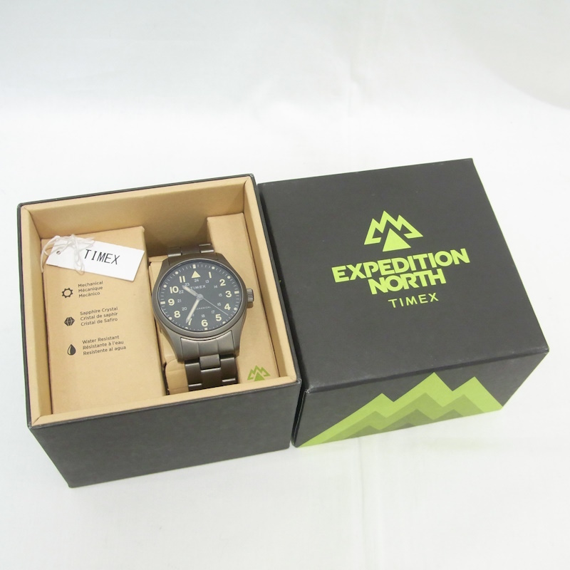 TIMEX タイメックス EXPEDITION NORTH 手巻き 腕時計 TW2V41700 エクスペディションノース メカニカル【中古】【極上美品】_画像9