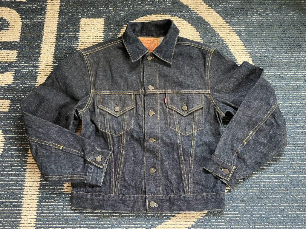 Levi's リーバイス 557 Gジャン 3rd サイズ40 復刻 BIGE デニムジャケット ジージャン ヴィンテージ ビンテージ 濃紺