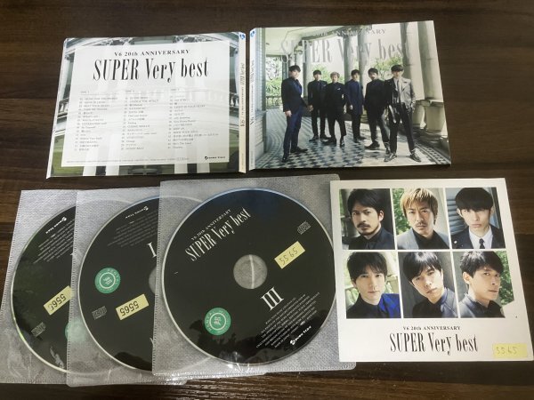 SUPER Very best 3枚組　CD　 V6　アルバム　 即決　 送料200円 228_画像1