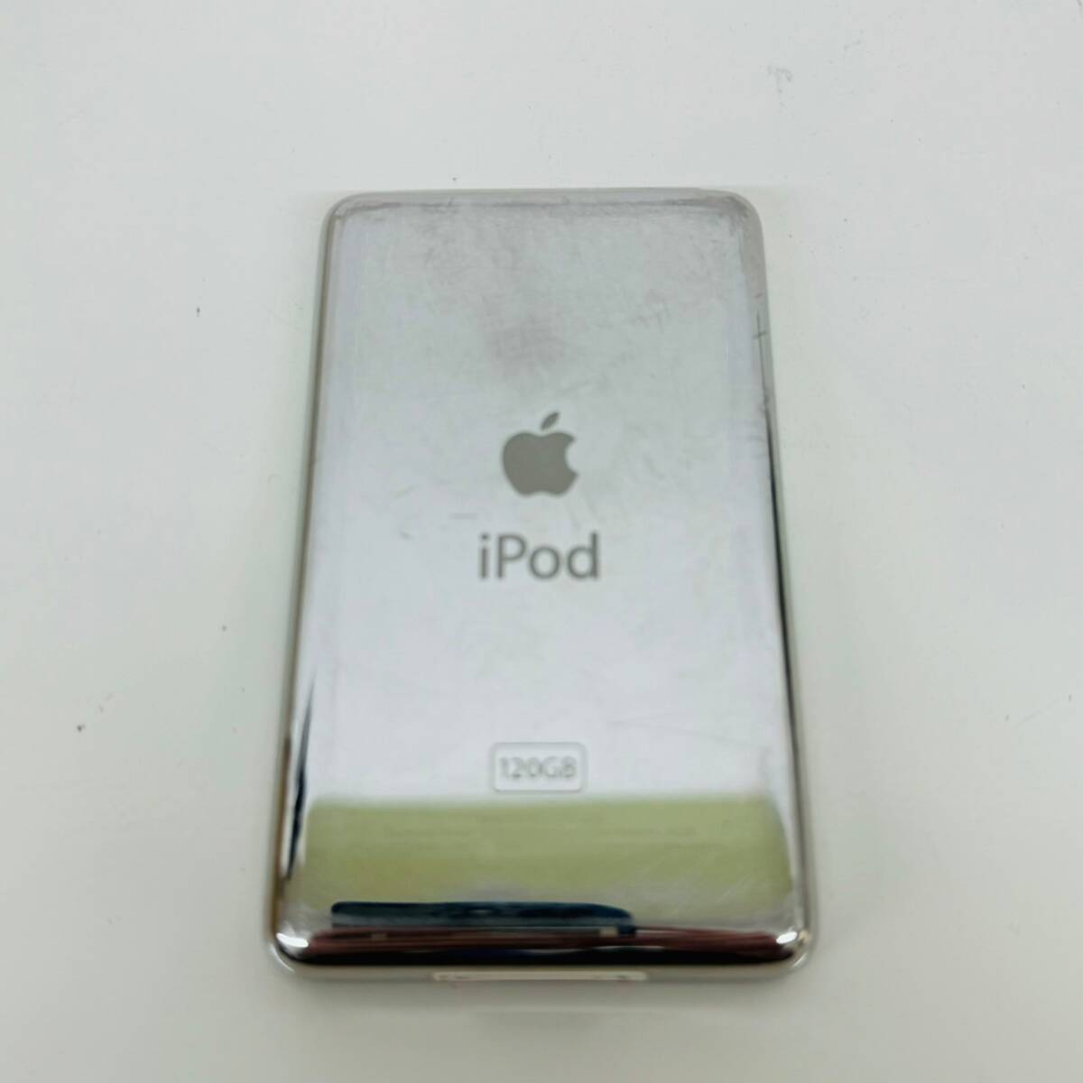 【IK-24275】 A1238 MB562J/A iPod classic 120GB Silver Apple アイポッド 4547597627686 ジャンク イヤフォン 音楽 小型家電 通電未確認_画像3