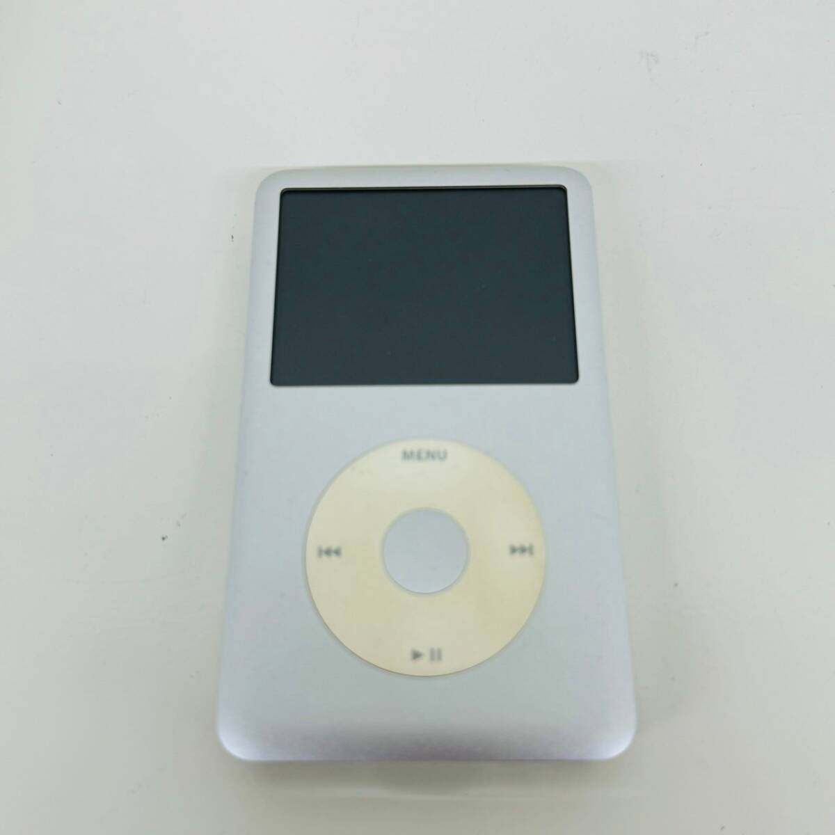 【IK-24275】 A1238 MB562J/A iPod classic 120GB Silver Apple アイポッド 4547597627686 ジャンク イヤフォン 音楽 小型家電 通電未確認_画像2