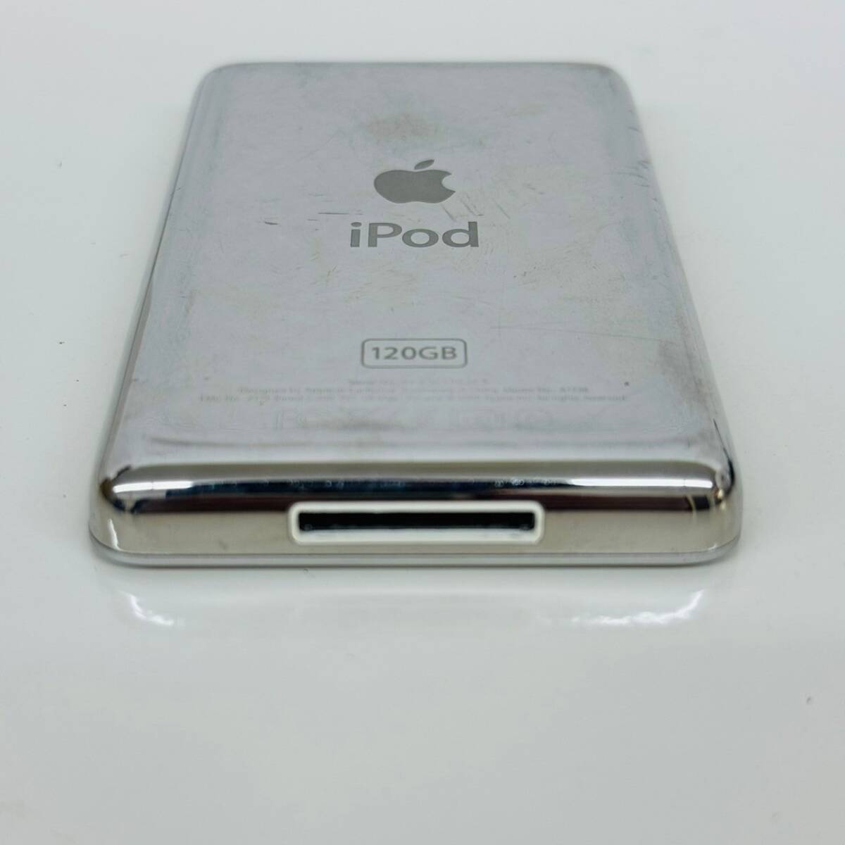 【IK-24275】 A1238 MB562J/A iPod classic 120GB Silver Apple アイポッド 4547597627686 ジャンク イヤフォン 音楽 小型家電 通電未確認_画像5