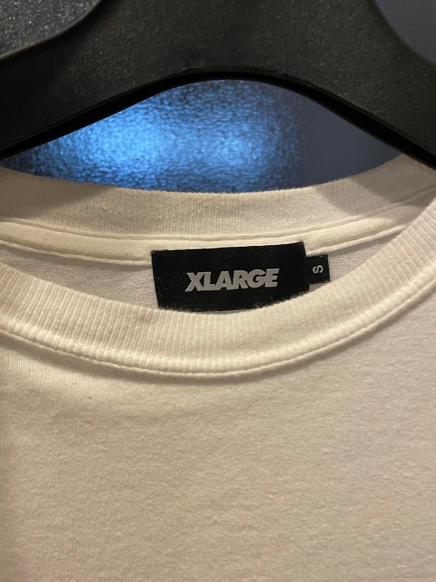 大幅値下げ！ 【希少】XLARGE ロングTシャツ ロンＴ サイズS イタリア コラボ ストリート インナー 低身長対応  レア