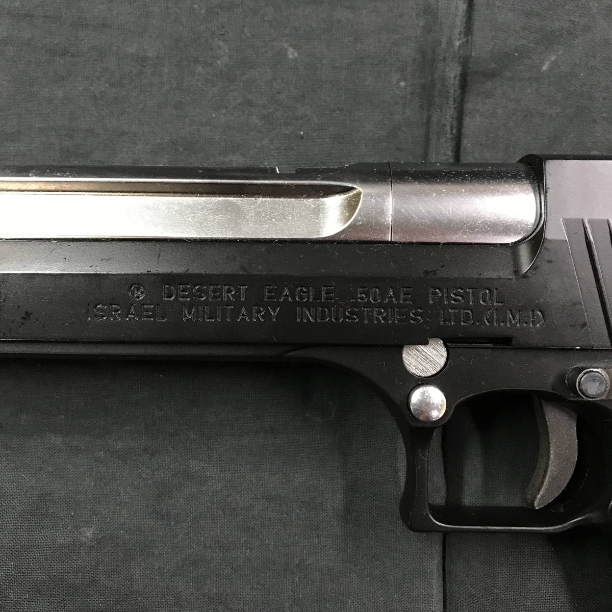 ow825 送料無料！動作品 東京マルイ DESERT EAGLE.50AE ステンレスモデル ガスガン ガスブローバック_画像5