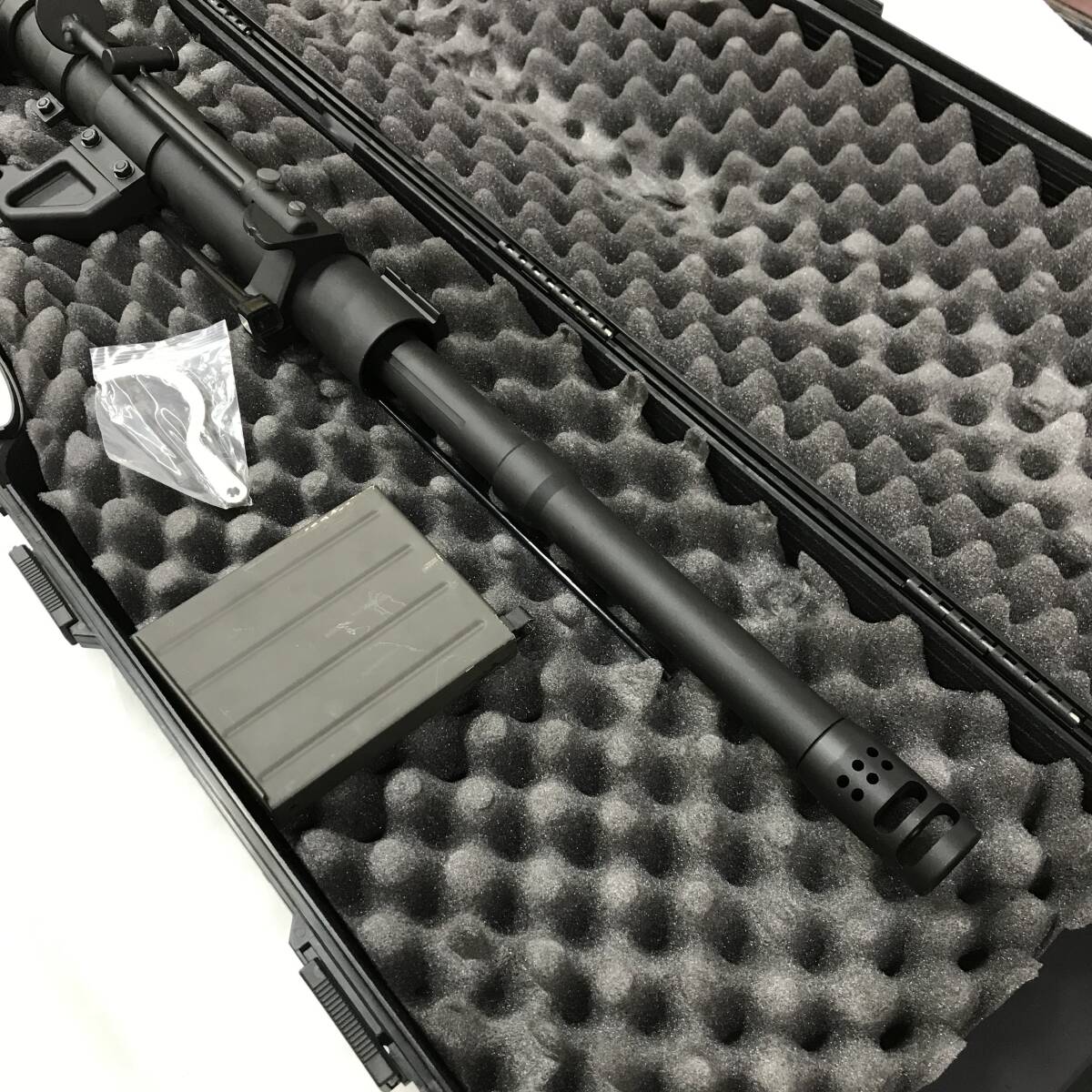 ow933 地域限定送料無料！S&T CheyTac チェイタック M200 エアーコッキングライフルガン エアコキ ケース付き_画像3