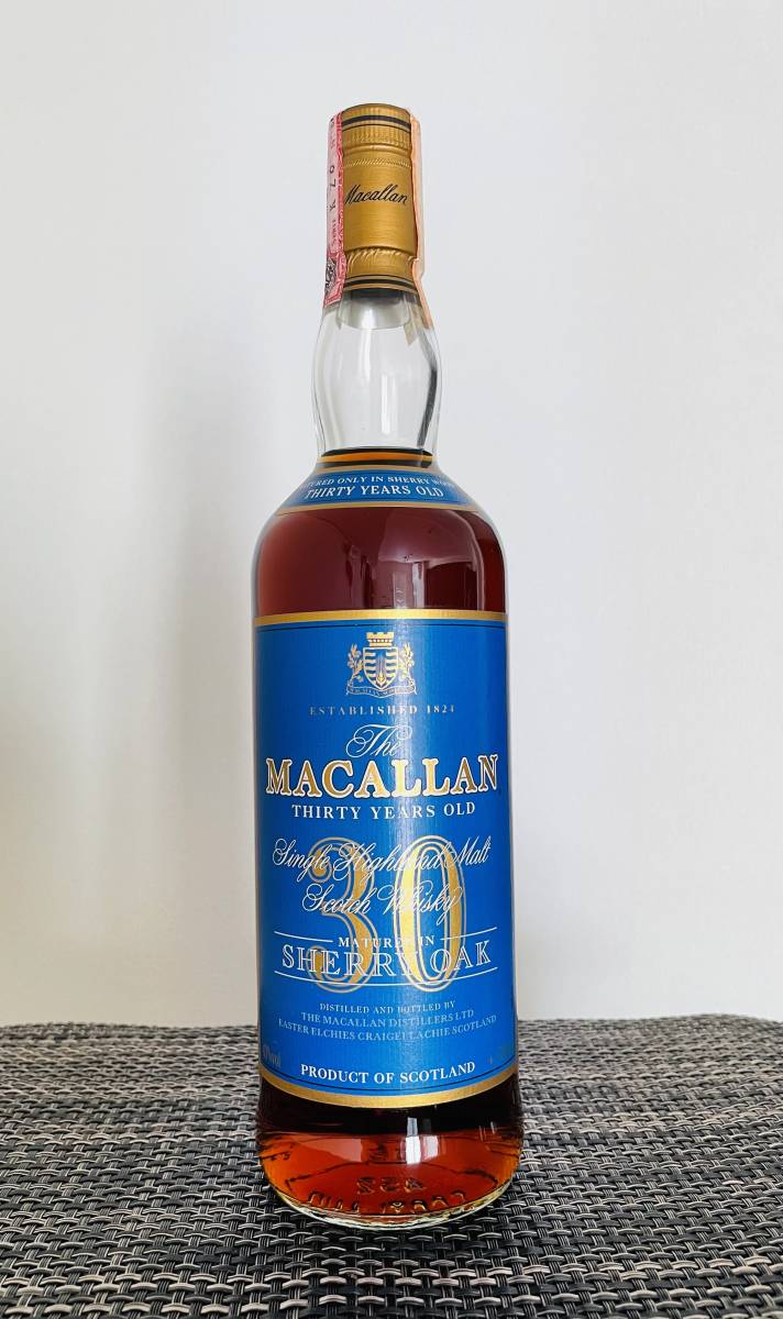 The Macallan ザ マッカラン 30年 ブルーラベル 43% 700ml_画像1