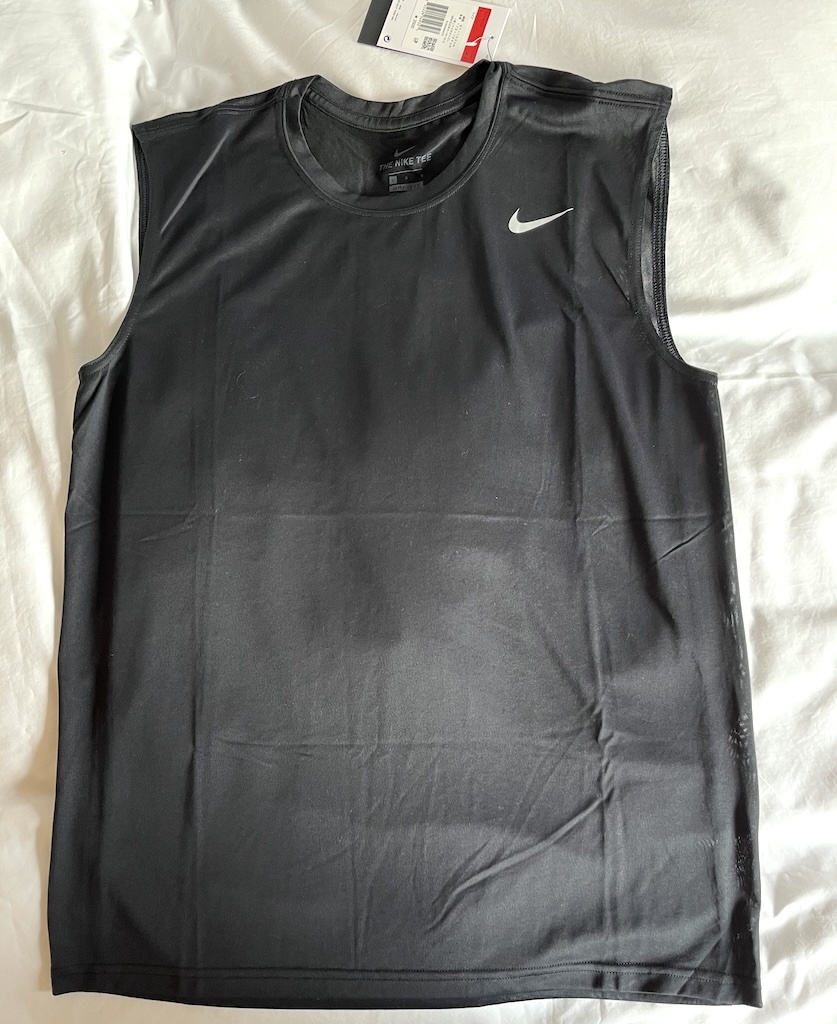 ◯匿名送料無料　Nike　ナイキ　メンズ　Dri-FITノースリーブシャツ 2枚セット（定番）※size L_画像2