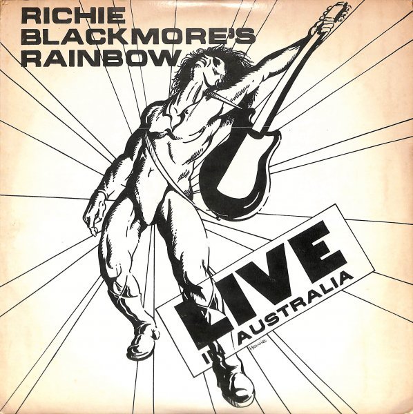 [B144]Richie Blackmore's Rainbow Live In Australia 2XLP RARE OOP Dio, Black Sabbath_画像1