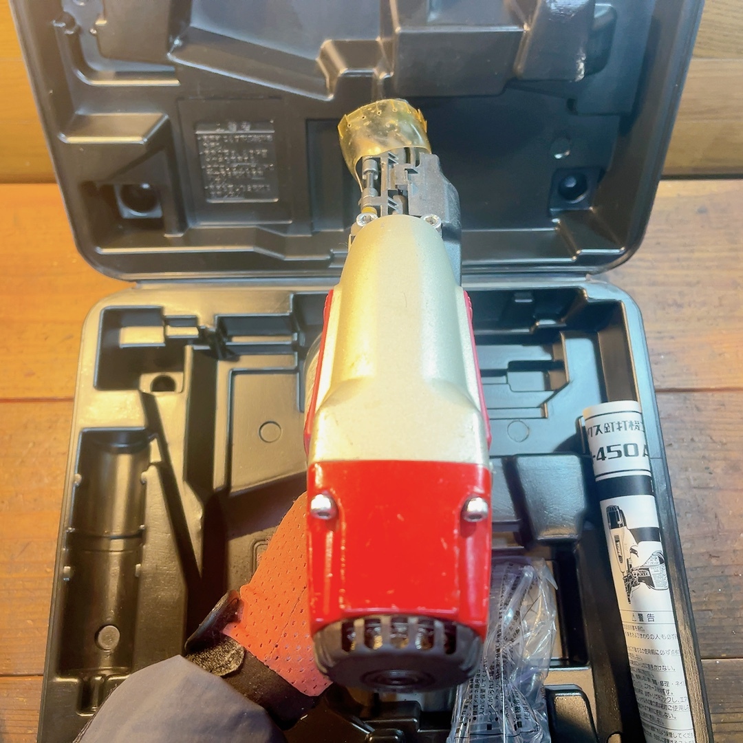 7日保証・整備済】消耗部品交換♪MAX マックス CN-450AD(FP 7日保証・整備済】消耗部品交換♪MAX マックス CN-450AD(FP