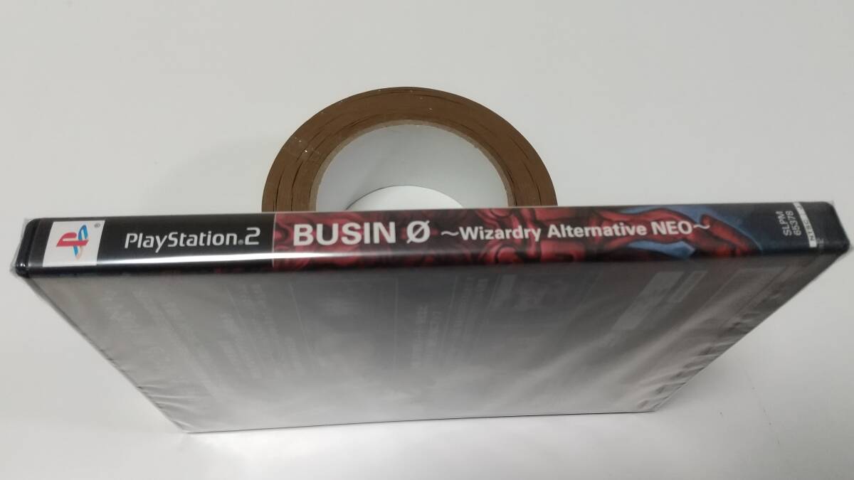 未開封 PS2　BUSIN 0 Wizardry Alternative NEO ブシンゼロ ウィザードリィ　即決 ■■ まとめて送料値引き中 ■■_画像4