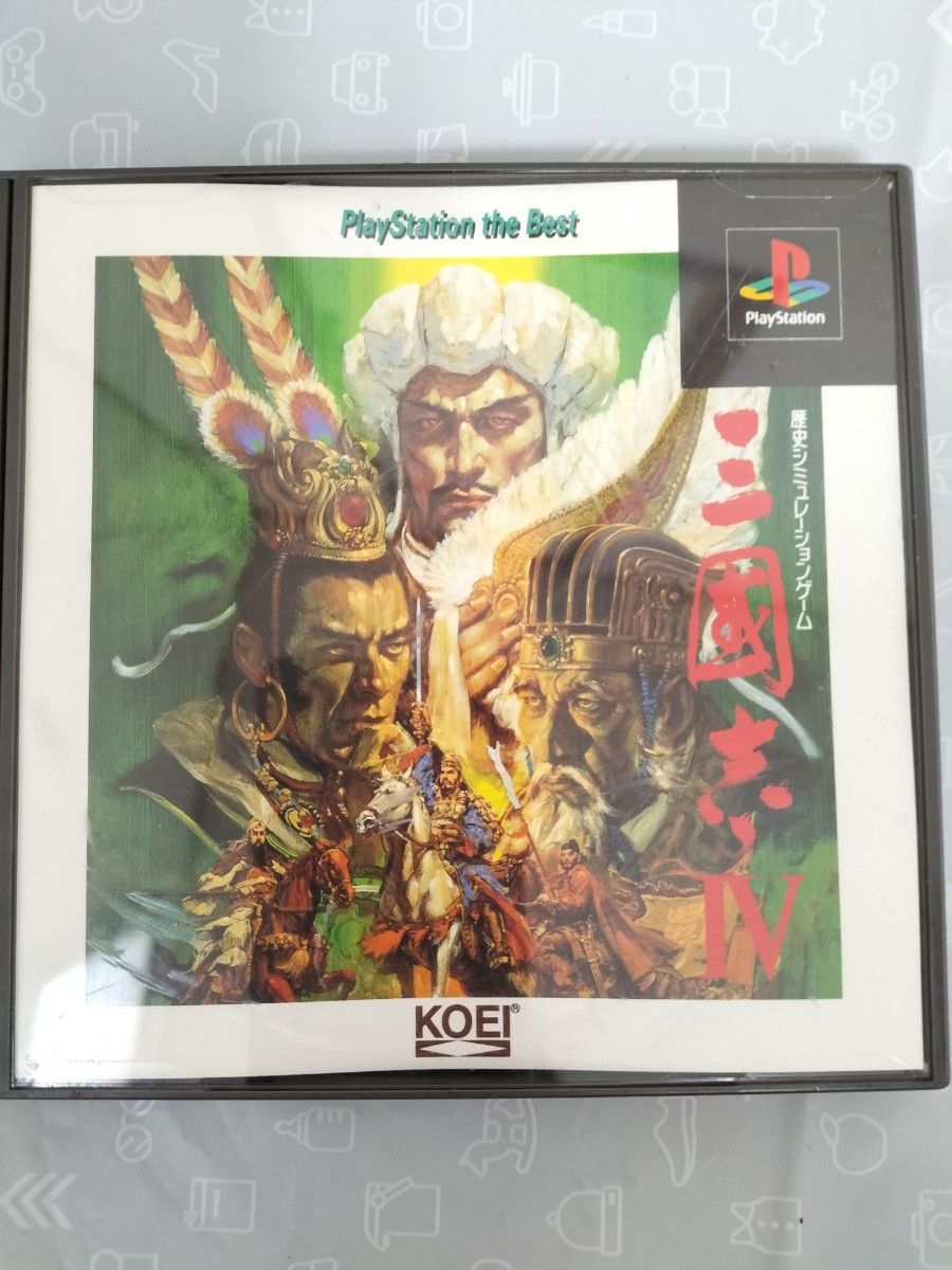 送料無料】ゲームソフト PS1 PlayStation the Best 三国志IV三國志IV プレステ PlayStation