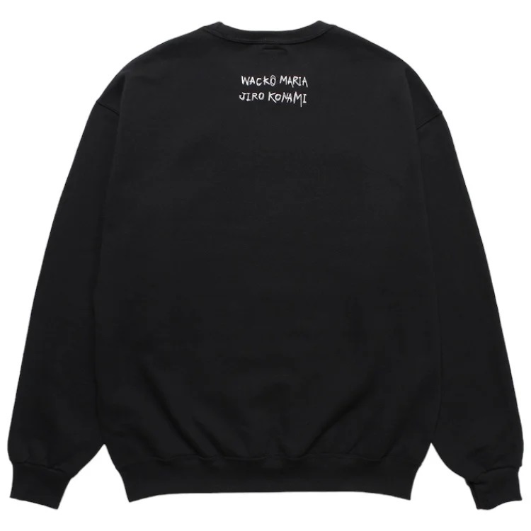 WACKOMARIA JIRO KONAMI CREW NECK SWEAT SHIRT TYPE-4 ワコマリア 小浪次郎 スウエット パーカー シャツ guiltyparties Tシャツ BLK XL_画像2