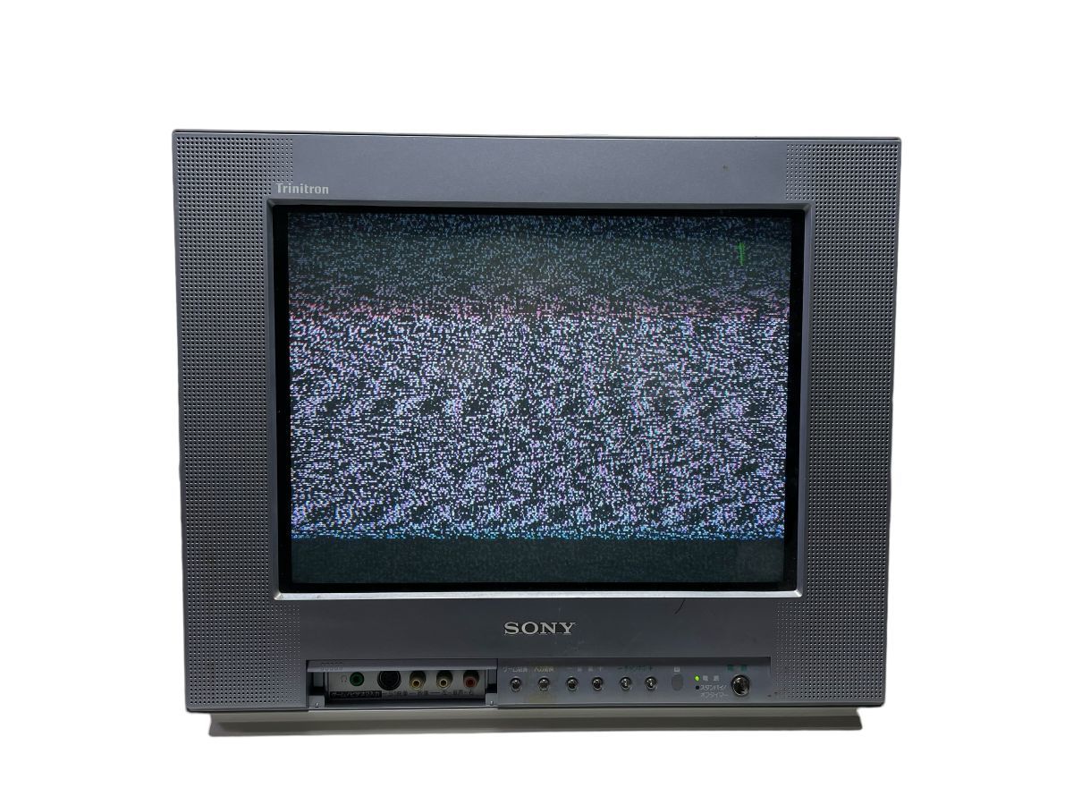 SONY ソニー14型ブラウン管テレビTrinitron KV-14DA1 2001年製 SONY ソニー14型ブラウン管テレビTrinitron KV-14DA1 2001年製
