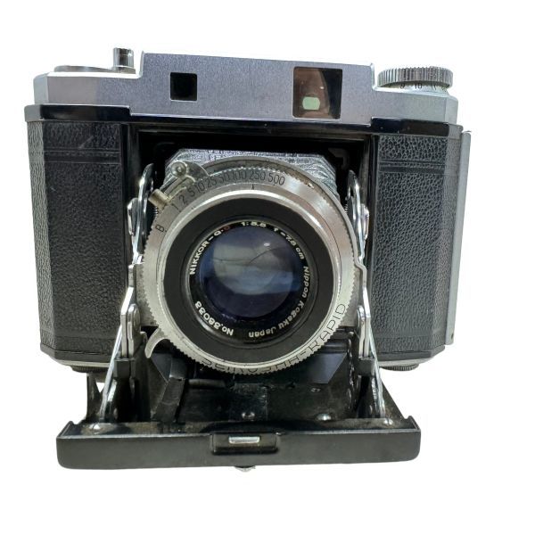 MAMIYA-6 ニコン Nippon Kogaku NIKKOR-Q.C 7.5cm 3.5_画像2